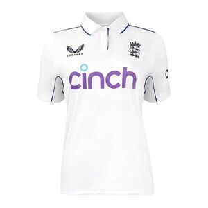 Castore Womens/Ladies England Cricket T-Shirt / Red
